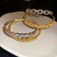 Sang Trọng Cubic Zirconia Dây Xích Liên Kết Lắc Tay Vòng Tay Cho Nữ Vàng Màu Bạc Mở Vòng Cổ Tiền Cũ Phong Cách Pháp Hàng Ngày Văn Phòng Đi Lại Đảng Trang Sức Thời Trang