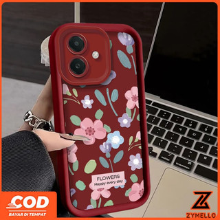 Ốp lưng cho OPPO Ren 15F Reno 14F Reno14 Pro Reno13 F Reno12F Reno11F Reno8T Reno8Z Reno7Z Reno8 Reno7 Reno5 Reno4 Ốp điện thoại TPU chống sốc hoa tươi và nhẹ nhàng