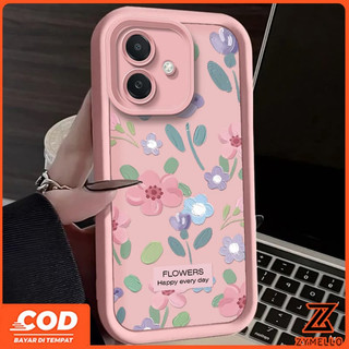 Ốp lưng cho OPPO Ren 15F Reno 14F Reno14 Pro Reno13 F Reno12F Reno11F Reno8T Reno8Z Reno7Z Reno8 Reno7 Reno5 Reno4 Ốp điện thoại TPU chống sốc hoa tươi và nhẹ nhàng
