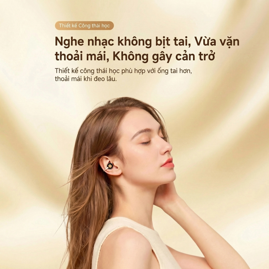 Tai nghe không dây Senbenbao B47 Tai nghe Bluetooth 4 trong 1 HiFi, LED, IPX5, ENC Tai nghe, Mạ điện, BT6.0, Kẹp