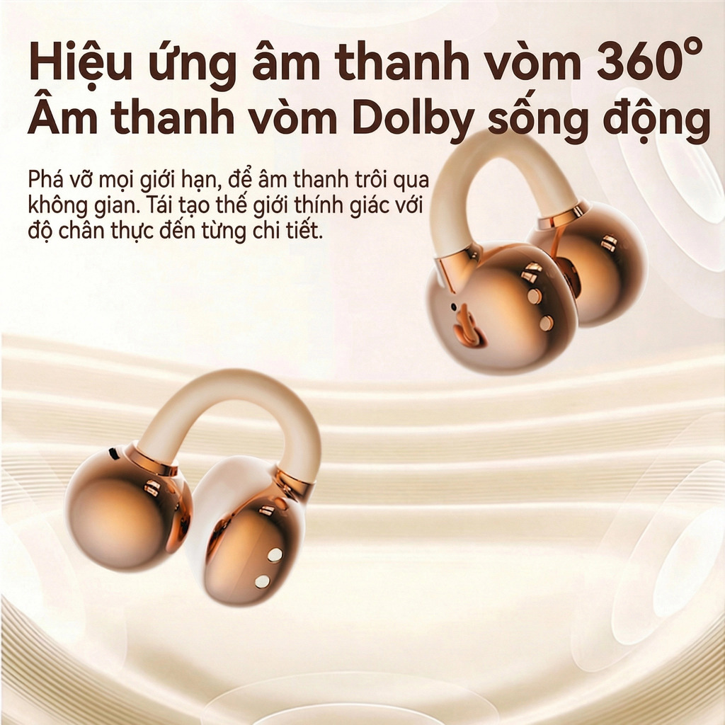 Tai nghe không dây Senbenbao B47 Tai nghe Bluetooth 4 trong 1 HiFi, LED, IPX5, ENC Tai nghe, Mạ điện, BT6.0, Kẹp