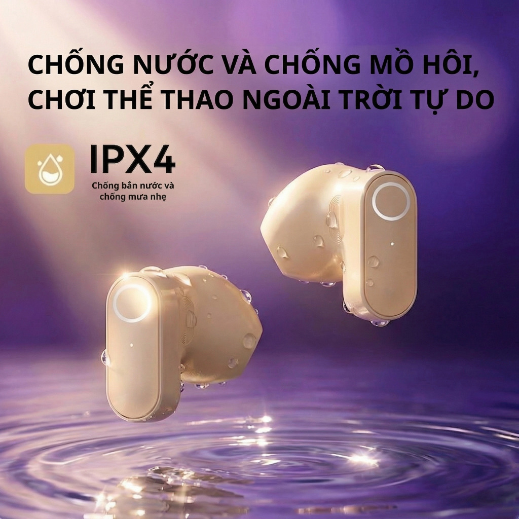 Senbenbao B48 tai nghe Bluetooth TWS 4in1 khử tiếng ồn ENC, pin lâu, chống nước, tai nghe ngủ