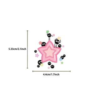 54 Chiếc Soot Sprites Dễ Thương Yêu Tinh Hoạt Hình Miếng Dán DIY Hành Lý Laptop Điện Thoại Đàn Guitar Xe Hơi Miếng Dán Đồ Chơi Trẻ Em
