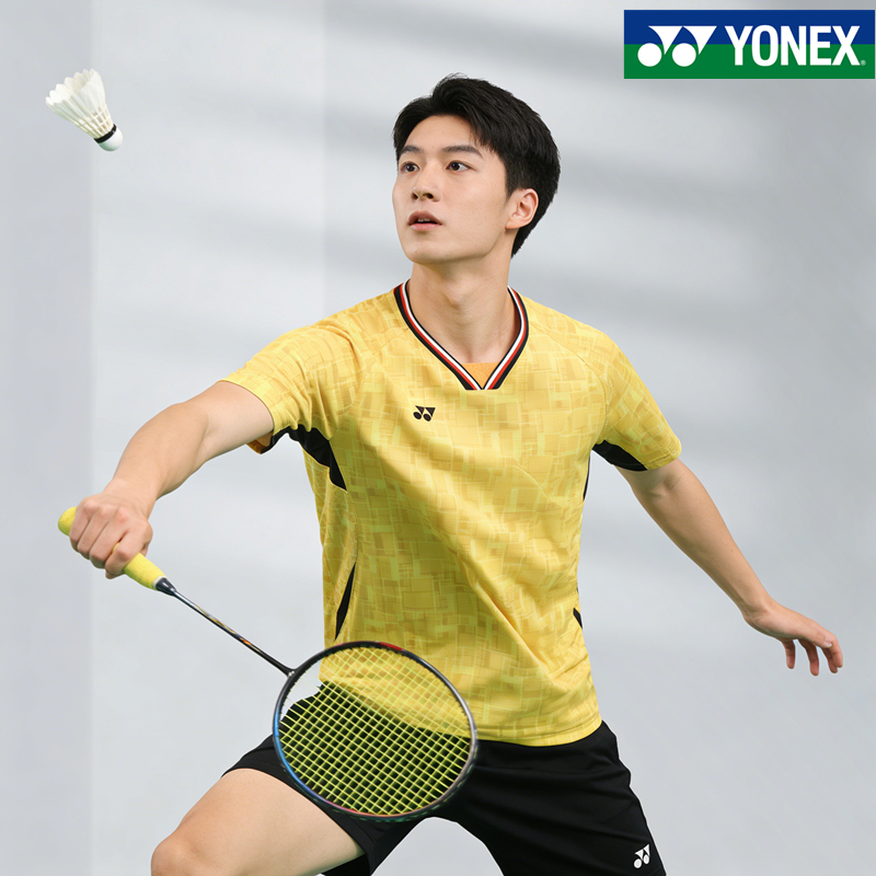 Áo thi đấu cầu lông YONEX thoáng khí, phù hợp chơi thể thao