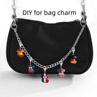 Mặt Dây Chuyền Cờ Quốc Gia Tùy Chỉnh - Quà Tặng Handmade Cho Thú Cưng Hoặc Người Yêu