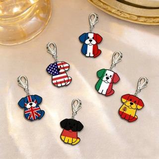 Mặt Dây Chuyền Cờ Quốc Gia Tùy Chỉnh - Quà Tặng Handmade Cho Thú Cưng Hoặc Người Yêu