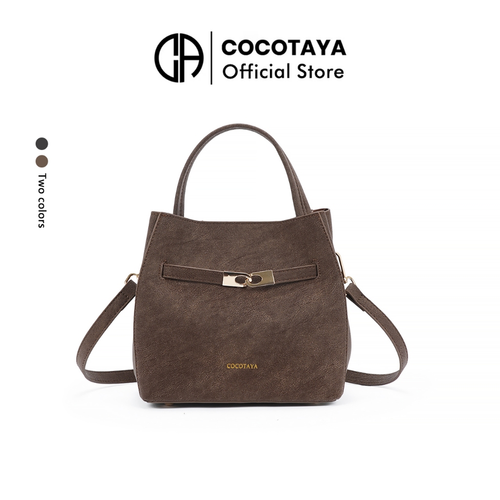 (COCOTAYA)  Túi xô nữ phù hợp thời trang, Túi đeo chéo