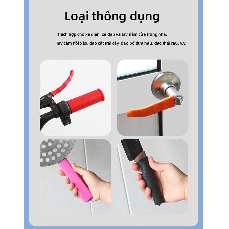 Tay lái xe máy và xe đạp bằng silicon SEAMETAL cần phanh xe đạp chống trượt thích hợp cho xe đạp leo núi