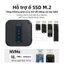 UGREEN USB HUB Docking Station cho Mac Mini M4 M4 Pro M.2 NVMe SSD 8TB Max 10Gbps Cổng USB-A & C SD & TF 170MB / s USB Splitter Dock