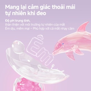 Nước ngâm lens cao cấp Kilala Little  Droplets 100ml/60ml/360ml- Dành cho mắt nhạy cảm