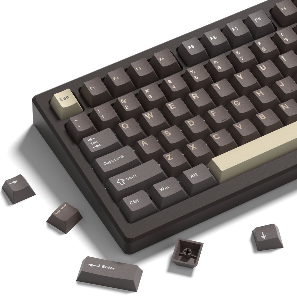 129 Phím Double Shot PBT Keycaps Set Cherry Profile Custom Key Caps cho ...