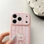 Ốp điện thoại chất liệu Acrylic họa tiết chó con iPhone 17 Pro Max