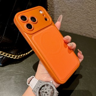 Ốp điện thoại từ tính da cảm giác da bằng sợi carbon thích hợp cho iPhone 13 14 15 16 17 Pro Max bên chống trượt dải silicon chống rơi