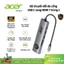 Acer Bộ chuyển đổi đa cổng USB C HUB, Bộ chuyển đổi USB-C sang HDMI 7 trong 1 với 4K @ 60Hz 100W PD 5Gbps 2 * USB-A 3.1 1 * Đầu đọc thẻ SD Type-C 3.1 cho iPhone 17 / 16 / 15 MacBook Pro / air iPad UC721