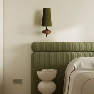 AIMI Đèn Gắn Tường Vintage Gỗ Đèn Tường Vải Chụp Đèn Phòng Ngủ Đèn Đầu Giường Phòng Ăn / Học Tập / Phòng Khách Đèn Tường Trang Trí