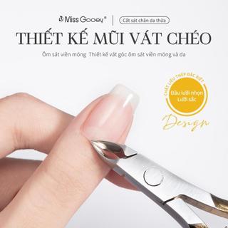 Miss Gooey Professional Tông đơ cắt móng tay loại bỏ lớp biểu bì treo kéo cao cấp và kìm