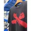 Vintage Graphic 3 And Out Blackshirts Giặt Đau Khổ Áo Thun Nam Dạo Phố Tay Ngắn