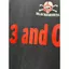 Vintage Graphic 3 And Out Blackshirts Giặt Đau Khổ Áo Thun Nam Dạo Phố Tay Ngắn
