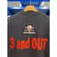 Vintage Graphic 3 And Out Blackshirts Giặt Đau Khổ Áo Thun Nam Dạo Phố Tay Ngắn