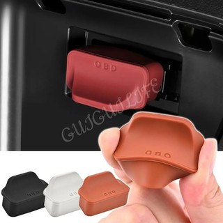 Đa Năng Ô Tô Silicon Obd Bụi Che Giao Diện Chẩn Đoán Obd Vỏ Bảo Vệ Nội Thất Viền Phụ Kiện Xe Hơi