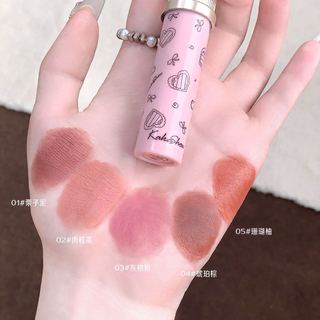 Son Lì KAKASHOW - Lâu trôi & Sắc tố cao, Chống thấm nước & Chịu chuyển, Môi & Cheek Tự Nhiên Phong Cách Hàn Quốc Trang Điểm Kép C684