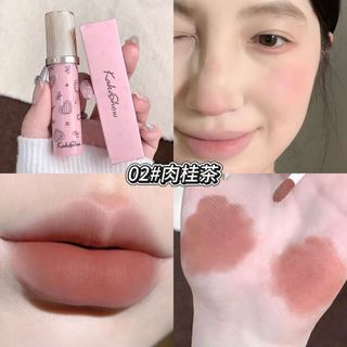 Son Lì KAKASHOW - Lâu trôi & Sắc tố cao, Chống thấm nước & Chịu chuyển, Môi & Cheek Tự Nhiên Phong Cách Hàn Quốc Trang Điểm Kép C684