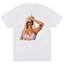Áo thun cotton nguyên chất thiết kế in họa tiết chân dung DOJA CAT Y2K, style thời trang hip-hop