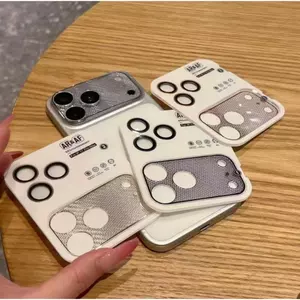 Kính Cường Lực Bảo Vệ Ống Kính iPhone 17 Pro Max Phim ống kính17 Pro Vòng Kim Loại 9H Full Màn AR AF Chống Lóa Không Ảnh Chất Lượng Ảnh