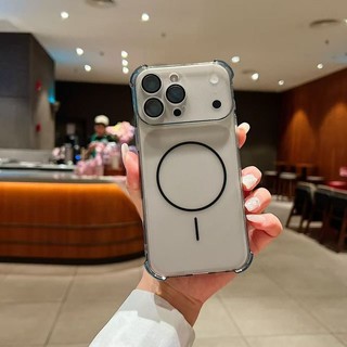 Ốp điện thoại mờ bốn góc chống rơi cửa sổ lớn hình tròn mịn phù hợp cho iPhone 11 12 13 14 15 16 17 Pro Max toàn diện gương bảo vệ chống rơi