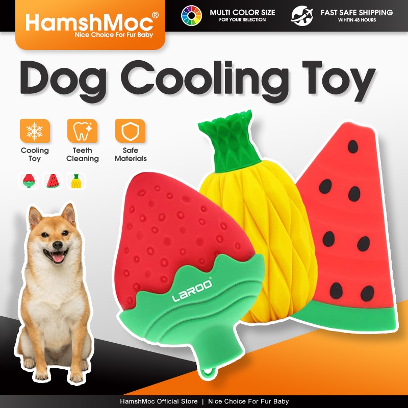 HamshMoc Chó Làm Mát Đồ Chơi Thú Cưng Răng Hàm Nhai Đóng Băng Đồ Chơi Chó Freezable Nhai Đồ Chơi Đá Miếng Dán Cho Chó Nhỏ Vừa