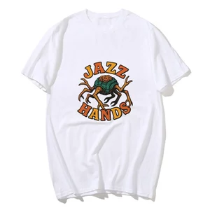 Áo Thun Dự Án Hail Mary Jazz Tay Vintage Cotton, Thời Trang Hàng Ngày