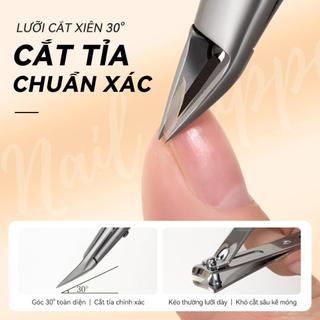 2026 mới xiên cắt biểu bì kéo đại bàng mỏ cắt móng tay chế biến phía trước barb sửa chữa ngón tay dụng cụ