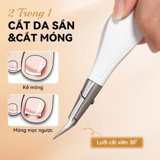 2026 mới xiên cắt biểu bì kéo đại bàng mỏ cắt móng tay chế biến phía trước barb sửa chữa ngón tay dụng cụ