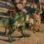 Mô phỏng tĩnh mô hình khủng long kỷ Jura đi bộ Tyrannosaurus rex đồ chơi khủng long rắn động vật hoang dã mô hình nhựa