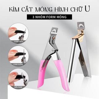 Kìm Móng Tay Kéo Hình Chữ U Cắt Móng Kéo Móng Tay Nối Dài Móng Tay Và Móng Tay Giả Kéo Thẳng Bộ Dụng Cụ
