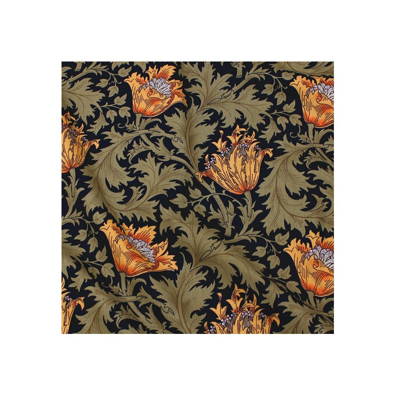 Tự Làm Handmade Hoa Nguyên Chất Cotton In Nhuộm Vải Morris Phong Cách Túi Quần Áo Trang Trí Cho Đệm TJ20455