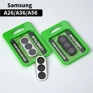 Bảo vệ ống kính máy ảnh cho Samsung A14 A24 A34 - Vòng kim loại riêng biệt | Chống trầy xước 9H | Bảo vệ trong suốt HD