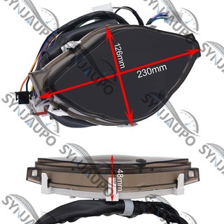 Đồng hồ tốc độ LED chính hãng đầy đủ chức năng cho sóng 50-100-110cc