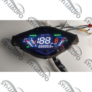 Đồng hồ tốc độ LED chính hãng đầy đủ chức năng cho sóng 50-100-110cc