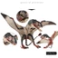 Trẻ em nhận thức kỷ Jura Mô phỏng Khủng long rắn Pterosaur Mô hình Phiên bản mới Đồ chơi Pterosaur Pterodactyl