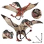 Trẻ em nhận thức kỷ Jura Mô phỏng Khủng long rắn Pterosaur Mô hình Phiên bản mới Đồ chơi Pterosaur Pterodactyl