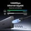 Ugreen Revodok Pro 210 Docking Station 10 trong 1 USB C Dock Dual HDMI 4K @ 60Hz Đơn 8K @ 30Hz 100W PD 5Gbps USB C và USB A Cổng dữ liệu Gigabit Ethernet, Đầu đọc thẻ SD / TF Tương thích f
