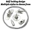 1.5mm 304 Thép không gỉ Có Thể Điều Chỉnh Dây Treo Bộ Móc Trần Hình Khung Ảnh Móc Treo Nghệ Thuật