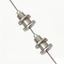 Bộ dây treo kính có thể điều chỉnh Cáp thép không gỉ 1,5mm Kẹp đồng chịu lực nặng