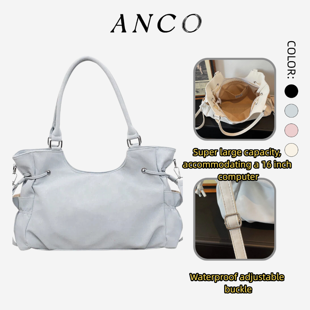 ANCO Phiên Bản Hàn Quốc Phong Cách Retro Túi Xe Máy Hot Girl Phong Cách Phương Tây Nách 2026 Mùa Xuân Phong Cách Mới Đi Lại Túi Đeo Vai Thời Trang