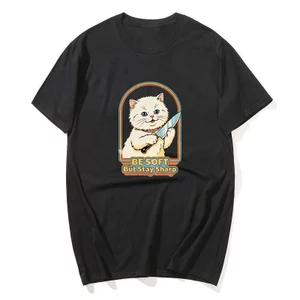 Áo Thun Cotton Tay Ngắn Oversized Phong Cách Y2K