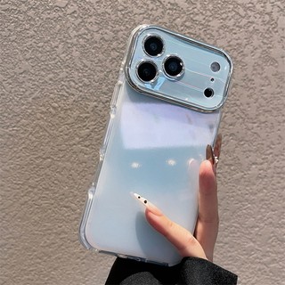 Halo Jelly Aurora Cửa sổ lớn tức thì 17 Ốp điện thoại Thích hợp cho iPhone 11 12 13 14 15 16 17 Pro Max Full Pack Vỏ silicon chống rơi