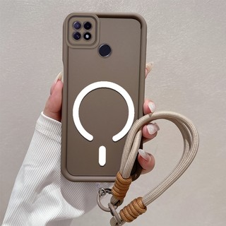 Ốp Lưng Cho POCO C40 Vỏ Điện Thoại Chống Rơi Silicon Cao Cấp Với Tính Thẩm Mỹ Đơn Giản Và Thiết Kế Mới Của Vòng Hút Từ Tính
