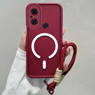Ốp Lưng Cho Redmi 12c Vỏ Điện Thoại Silicon Mờ Chống Rơi Cao Cấp Với Tính Thẩm Mỹ Đơn Giản Và Thiết Kế Mới Của Vòng Hút Từ Tính
