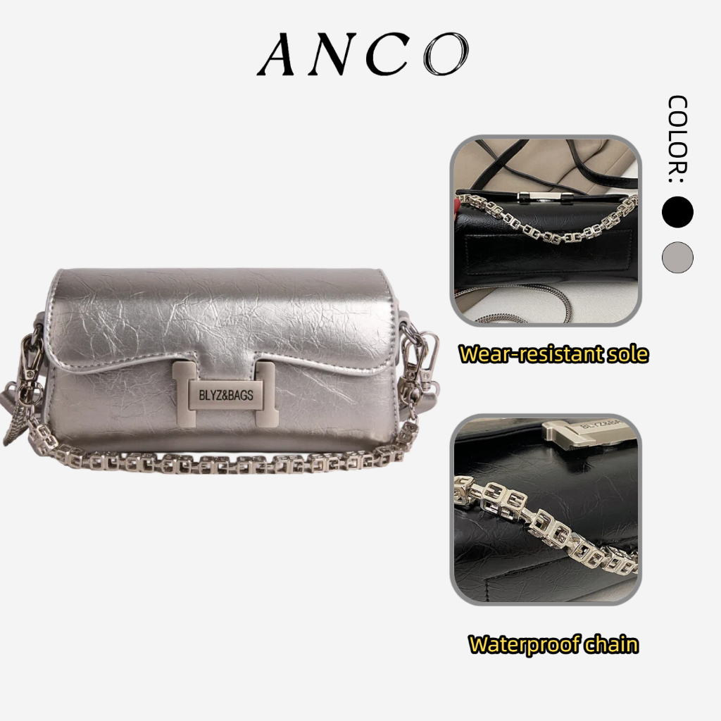 ANCO Light Luxury Chain Luxury Chain Bag Túi xách nữ kiểu phương Tây 2026 Mới